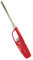 Fackelmann 1408350 Allume gaz à Flamme, Allume-gaz pour gazinière, Rouge, Vert, Plastique, Acier, 27,5x4cm