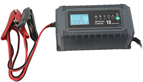 Intelligentes Batterieladegerät Vollautomatisches Intelligentes Batterieladegerät Batterieerhalter Batteriedesulfator One Key Repair für 12V 24V