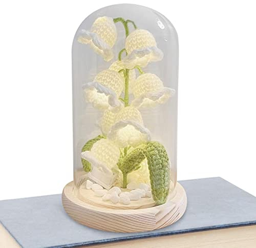 Rianpesn Lily of The Valley Lamp | Lily of The Valley,Flower Lamp for Girls Desk Atmosphere Light for Birthday Anniversary Valentine's Day Mother's Day