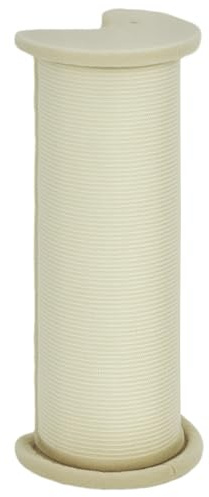 PawHut 85cm Tall Cat Scratching Post w/Sisal Rope, Covered in Soft Plush, Anti-Tip for Indoor, Cabinet, Sofa Corners - Beige