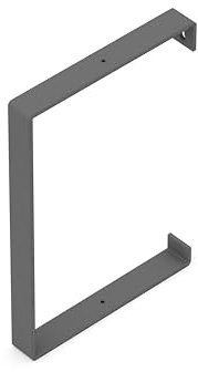Alberts 805715 Regalträger Adam | Regalhalter wahlweise in verschiedenen Trendfarben | Regalwinkel als ein Paar oder einzeln | Größe 304 x 210 x 30 mm