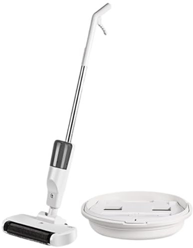 Aspirapolvere portatile wireless 3 in 1 Macchina multifunzionale per la pulizia dei pavimenti ad alta potenza con serbatoio dell'acqua Lavapavimenti per uso domestico,White