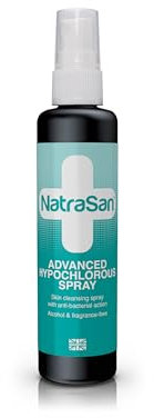 NatraSan Spray Hipocloroso Avanzado, limpieza inigualable para calmar, hidratar y proteger tu piel. (100ML)