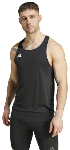 adidas herr Adizero Essentials Running Singlet T-tröja