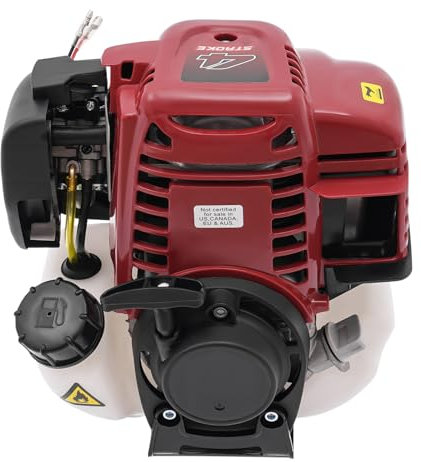 PINYELIN Petrol Engine, 4-Stroke Gasoline Engine Gas Engine Gasoline Petrol Engine Power Tools, 1KW Power Single Cylinder Petrol Engine