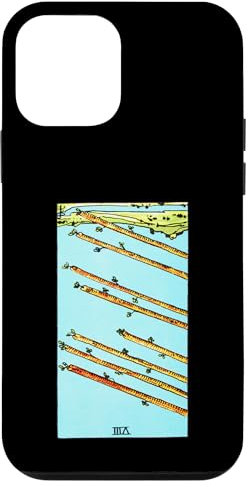 Huit of Wands Carte de tarot inversée Rider Waite Coque pour iPhone 12 mini