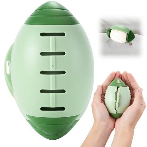 Tierhaarentferner Fusselrolle, Tragbar Fusselrolle Wiederverwendbar Waschbarer, Klebrige Gel-Fusselroller Ball Entfussler für Kleidung für Haustier Haar, Kleidung, Reisen, Haus (Grün)