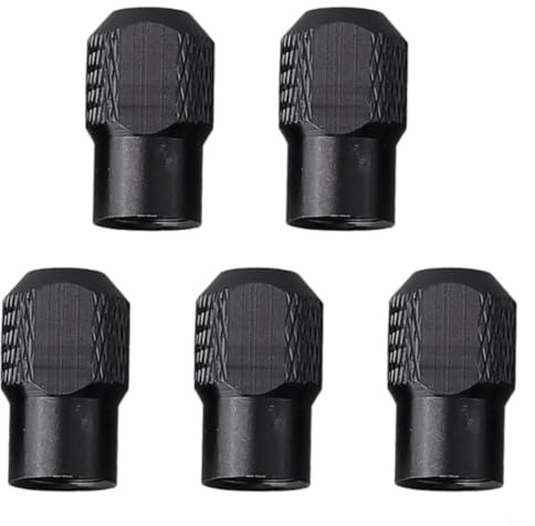 CashMuch Tuerca de portabrocas para herramientas giratorias estilo Dremel, M8 x 0,75 mm para accesorio de mini taladro, aleación de zinc, paquete de 5 unidades