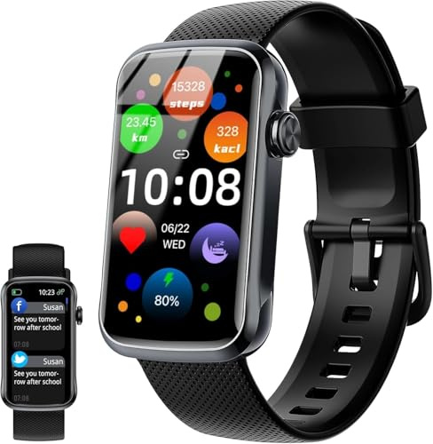 Matast Smartwatch Damen,1.47 HD Uhren Damen mit Schrittzähler,20+ Sportmodi Fitnessuhr,IP68 wasserdichte Smart Watch Kompatibel für iOS/Android