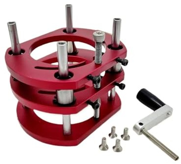 Fresadora eléctrica de madera con Base de elevación invertida for carpintería, máquina pequeña de Gong, mesa elevadora, mesa de biselado y lavado