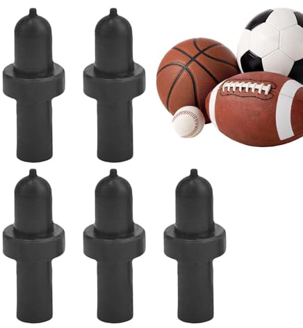 Fenayuu Replacement Valve for Sports Balls, Inflation Repair Nozzle for All Balls, Inflatable Valve for Basketball, American Football, Fitness, Gymnastics, Sports, Pilates and