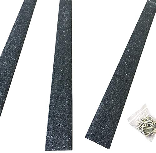 Lot de 20 bandes antidérapantes 600 mm pour terrasse – Marches en GRP durables (10 ans et plus) | Sécurité extérieure pour planches de terrasse et surfaces glissantes