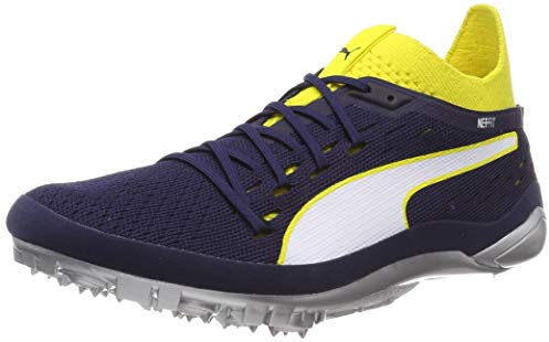 PUMA Unisex Adult Evospeed Netfit Sprint 2 Leichtathletikschuhe, Blazing Yellow-Peacoat-White