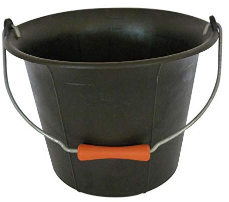 SEAU 11L NOIR PLASTIQUE ANSE 5,3 P.PLASTIQUE MONDELIN - 341081