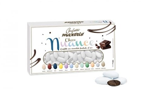 Confetti Maxtris CHOCO NUANCE colore GHIACCIO cioccolato fondente 1 KG