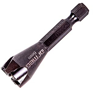Armeg TWGBDX - Destornillador de perno para techos con clasificación de impacto, negro, 50 mm
