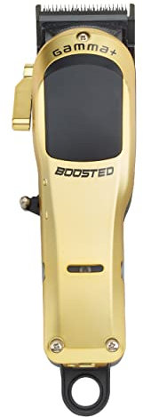 GAMMAPIU' BOOSTED, Cortadora Modular Profesional, Motor Rotativo de 7200 Rpm, Hoja de 45 mm, Batería de Litio, Peines, 3 cubiertas intercambiables