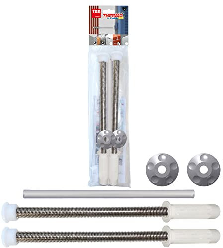 TOX 084600155 Thermo Proof Plus Sun Schwerlast-Abstandsbefestigung, Silber