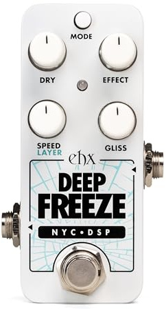 Electro Harmonix Pico Deep Freeze - Effektgerät für Gitarren | Expanded Freeze in einem Paket in Pico-Größe