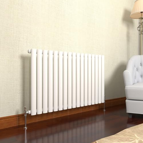 GY Bath Radiateur horizontal blanc ovale colonne design 600 x 1003 mm simple moderne chauffage central