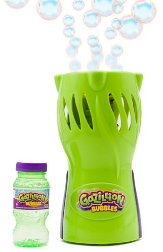 Gazillion Bubbles, Bubble Flare Bubble Making Machine - Realistic Fireworks Lights and Sounds - Instant Bubble Creation - Outdoor Toy for Kids - 4 oz. Bubble Solution Included - Ages 3+