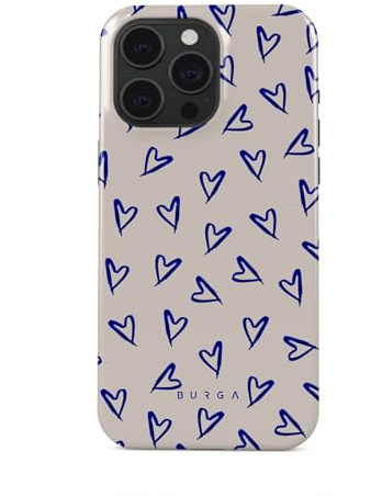 BURGA Handyhülle für iPhone 15 Pro Max – Unisex Hybrid-Schutzhülle mit stoßdämpfendem TPU & kratzfester Außenschale, erhöhter Displayrand, MagSafe-kompatibel, kabelloses Laden, stylisches Design