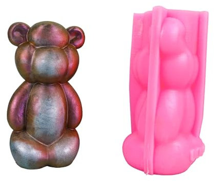 Creative Bear Designs Moule en silicone pour les amateurs et les artistes professionnels dans la fabrication de pâtisseries et chocolats décoratifs