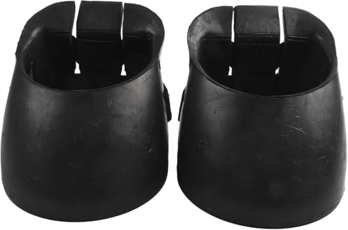 Generisch Hufschuh für Pferde, Hufschoner, Pferdehuf Stiefel, Pferdehufschuh Pferdeschuh,S/M/L/XL,Gummi für Reittrainingsteile (L)