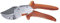 Original LÖWE 10 cesoie professionali da giardino 10.107 con geometria bypass, forbici affilate con manici ergonomici e rivestimento antiaderente su lama in acciaio