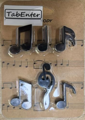 TabEnter Dekorative Kühlschrankmagnete, perfekte Kühlschrankmagnete für Haus, Büro, persönlichen Gebrauch (12 Stück Melodie).