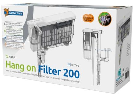 Superfish Aquarium Hang-On Filter 200