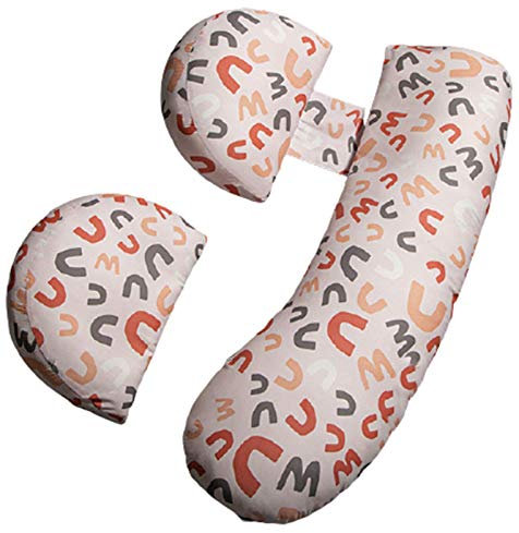 Schwangerschaftskissen,Full-Body Seitenschläferkissen,Stillkissen H-Form,Bequem,Multifunktional, Abnehmbar,Ideal Für Die Zukünftige Mutterschlaf, 7,One size