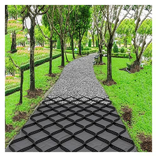 Stabilisateur Gravier Géocellules Système de confinement cellulaire Grille de gravier Grille Ground Grid Paver for le stabilisateur de gravier for les zones de trafic de droits légers avec la circulat