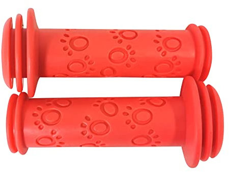 Bicycle Grips Orange 115 mm Children's Safety Grips Handlebar Grips Red Loon Handlebar Bicycle