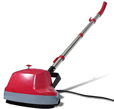 Tidyard Polisseuse et Laveur de Plancher à Double Tête 5 en 1 Cireuse de Sol Nettoyant de Planchers en ABS, 180 W