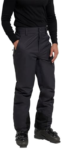 Mountain Warehouse Gravity Mens Ski Pants - Breathable, Taped Seams, Waterproof Trousers - Ideal for Winter Sports, Skiing, Snowboarding Grey 3XL