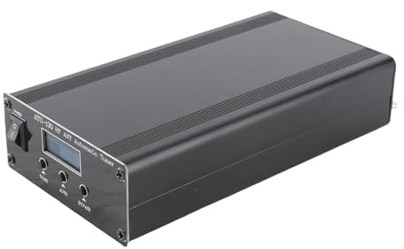ATU-130 Antennentuner 1,8–50 MHz 200 W Automatischer Miniatur Kurzwellen Antennentuner 10–15 VDC OLED-Display mit USB Kabel