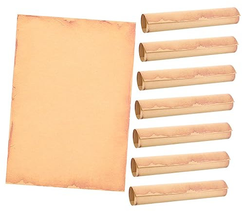 NUOBESTY 40blätter Vintage Briefpapier Retro Schreibpapier Kreativem Design Für Liebesbriefe Einladungen Und Notizen Hochwertiges Kraftpapier Für Stilvolle Korrespondenz