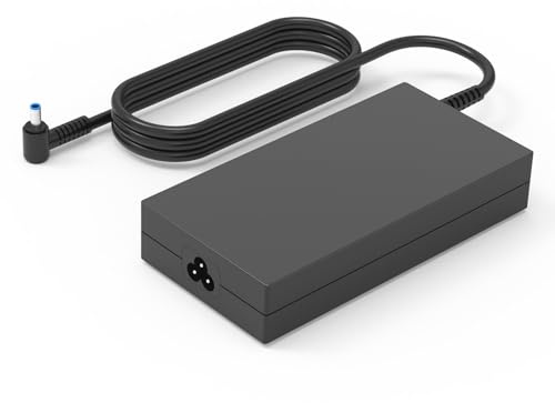 QYD 120W Laptop Ladekabel für HP USB-C Dock G5 Dockingstation G2 5TW13AA | Envy 15 17 Serie Omen 15-5000 5100 5200 710415-001 L41856-001 HP 120W Netzteil 4.5 mm Ladegerät
