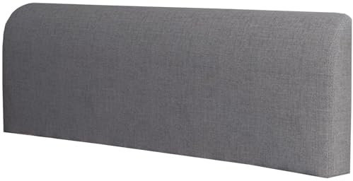 UWOBTN Cojín Cabecero, 80x25x5cm Cómodo Cojin Lectura Cama Respaldo, Multifunción Cojin de Lectura, Almohada de Soporte Lumbar, Grande Cojín de Cabecera, Funda Retirable Lavable(A1)