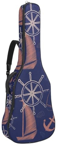 Eslifey Tasche für Akustikgitarre, Camouflage, Pink, Militär, verstellbarer Schultergurt, Gitarrenkoffer, Gigbag 101,6 cm, 104,4 cm, 106,, Mehrfarbig 4, 42.9x16.9x4.7 in, Taschen-Organizer
