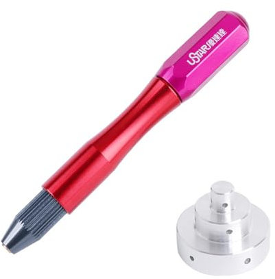 Ronyme Taladro Manual con Dispositivo de Bobinado, Manualidades Compactas para Fundición de Resina Y Madera.