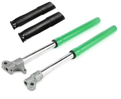 Fourche avant inversée for moto, amortisseur for 47 et 49cc, accessoires(Green)