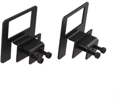 Sängmadrass för stabiliserande klämset, justerbar metall halkfritt fäste för 6-31 mm tjocklek, säker ramhållare, enkel installation, svart, 2-pack
