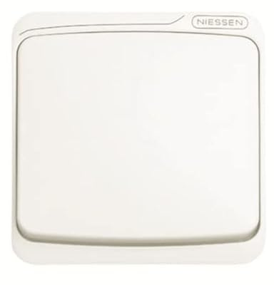 Niessen arco - Tecla interruptor serie arco blanco alpino