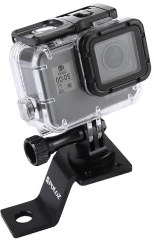 PULUZ Go pro Motorrad Halterung, Action Cam Motorrad Halterung für GoPro Hero12 Black / Hero11 /10/9 /8/7 /6/5, Insta360 Ace/Ace Pro, DJI Osmo Action 4 und andere Action-Kameras