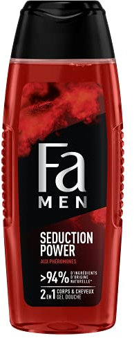Fa Seduction Power, Gel Doccia per corpo e capelli, da uomo 250 ml