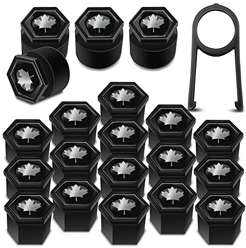 Biomar Labs Radschraubenkappen 19mm 20er Set 16+4 mit Abzieher LB 26
