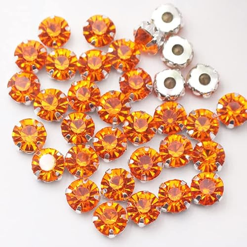 SS12-SS40 Cristalli Artiglio Tazza Strass Pietre Lucide Base In Metallo Perline Craft Top Strass per Vestiti-Giacinto, 4 mm 100 pz