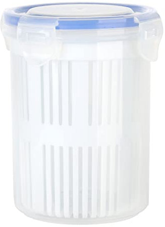 SIYANO Contenitore rotondo per alimenti, contenitore per decapaggio, contenitore per decapaggio e verdure da cucina, barattolo per sottaceti, barattolo a prova di perdite